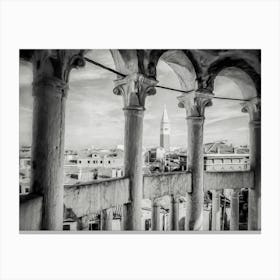 Bovolo Staircase View Of Venice Canvas Print