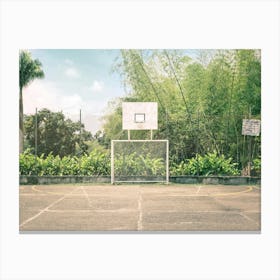 Streetball Courts 1 Manizales (Colombia) Canvas Print