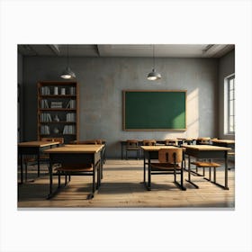 Classroom Canvas Print