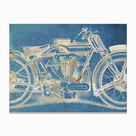 Ghost Motorbike Canvas Print
