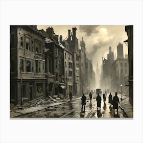 London Street 1 Canvas Print