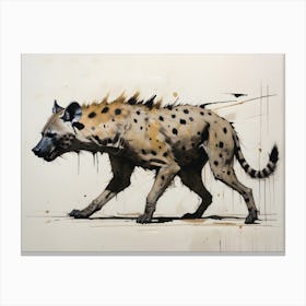 Hyena African Wildlife Canvas Print