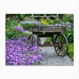 Garden Cart Canvas Print