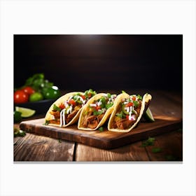 Mexican Tacos 6 Canvas Print