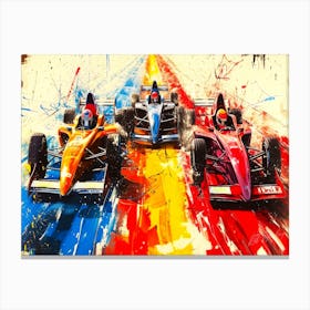 Auto Racing Experience - Race Cars Canvas Print