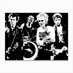 The Sex Pistols Musical Band Canvas Print
