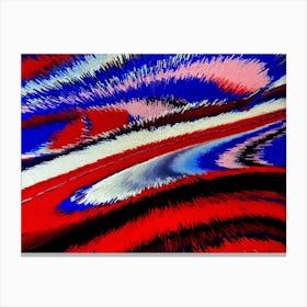 Acrylic Extruded Painting 232 Canvas Print