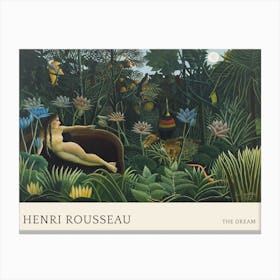 The Dream, Henri Rousseau Poster Canvas Print