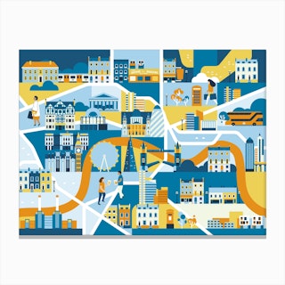 London Canvas Print