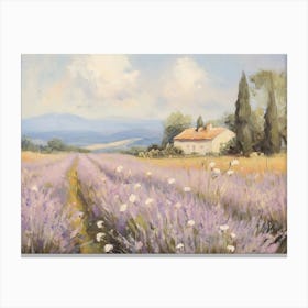 Lavender Field Canvas Print