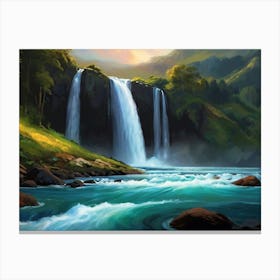 Waterfall Canvas Print