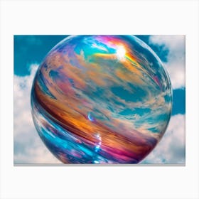 Bubbles In The Sky Canvas Print