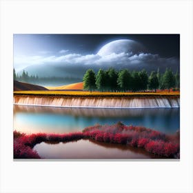 Landscape Wallpapers 2 Canvas Print