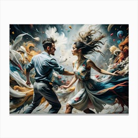 'The Dance' Canvas Print