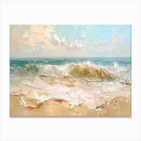 Coastal Impression Dynamic Waves 3 Canvas Print