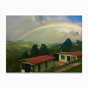 Rainbow in Costa Rica Canvas Print