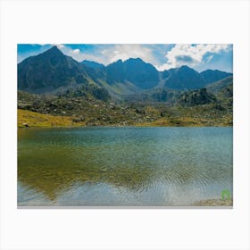 Lake In The Mountains 20210825 162ppub Canvas Print