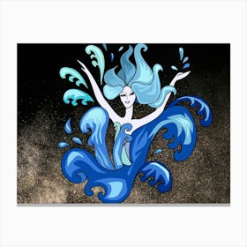 Mermaid 1 Canvas Print