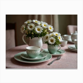 Table Setting Canvas Print