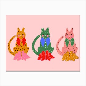 Kitty Cats Canvas Print