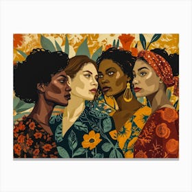 Women Of Color 29 Canvas Print