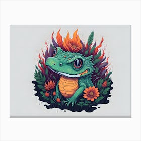 Aligator (3) Canvas Print