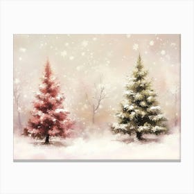 Christmas Trees 3 Canvas Print