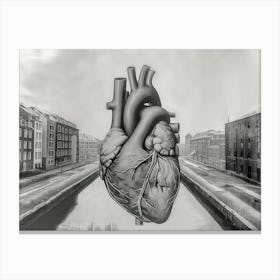 Heart In The City (VI) Canvas Print