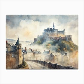 Edinburgh Castle Canvas Print