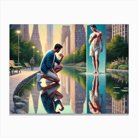 Image of Legendary Narcissus in New York 2K Canvas Print