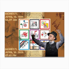 Tristan Tzara Moinesti (1) Canvas Print