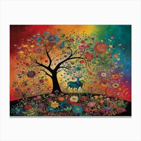 Tree Of Life 33 Canvas Print