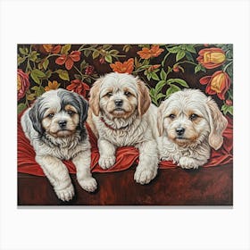 Cute Animals - Puppies Canvas Print