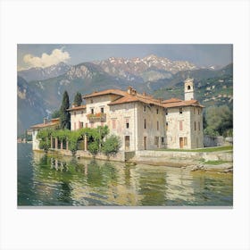 Lake Como 1 Canvas Print