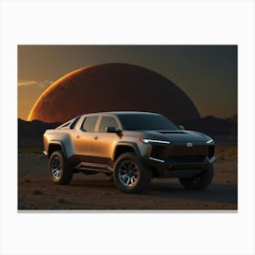 Hyundai Explorer Concept Canvas Print