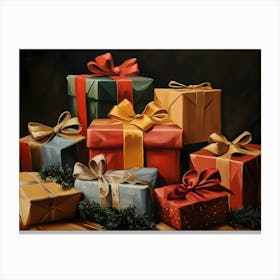 Christmas Presents 4 Canvas Print