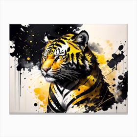 Tiger Painting Canvas Print