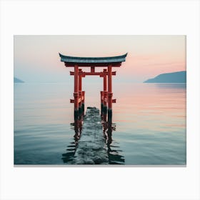 Tori Tori Gate Canvas Print