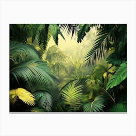 Tropical Jungle 4 Canvas Print