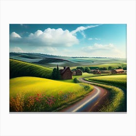 Country Road 11 Canvas Print