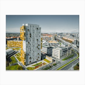 Milan City Print. Canvas Print