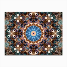 Modern Art Is An Ancient Ethnic Pattern 3 Canvas Print
