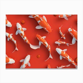 Koi Fish 9 Canvas Print