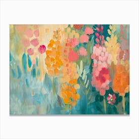 Blooming Flowers Canvas Print