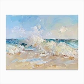 Coastal Impression Dynamic Waves 7 Canvas Print