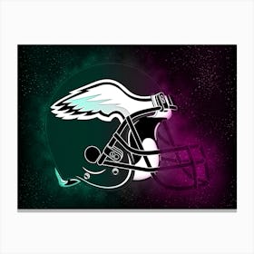 Philadelphia Eagles Helmet 1 Canvas Print