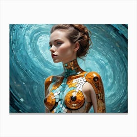 Cyborg Canvas Print