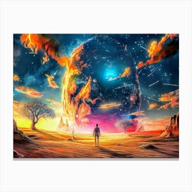 Planet Of The Apes Canvas Print