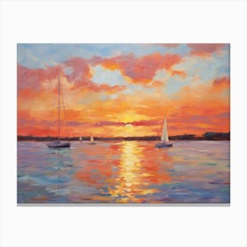 Southern Sunset Canvas Print