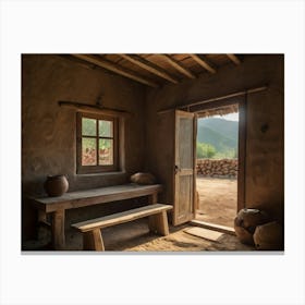 Room In A House 4 Canvas Print